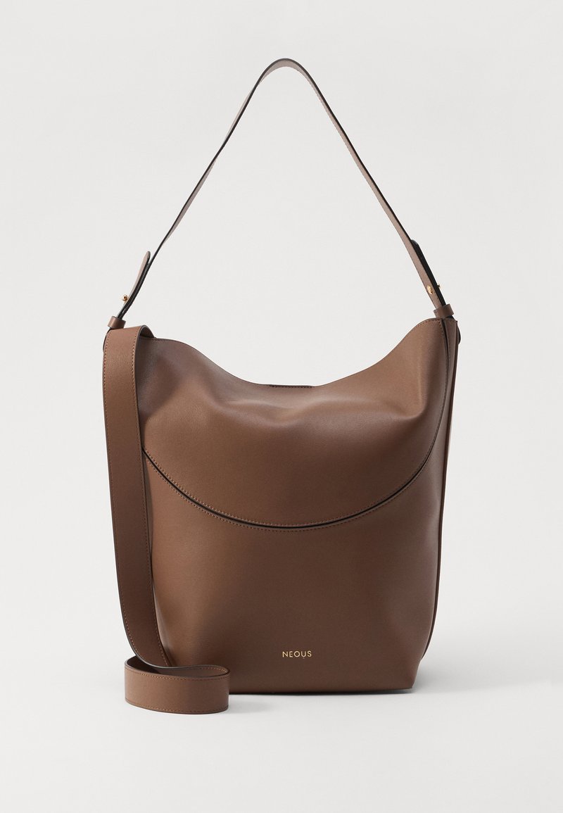 NEOUS PAVO MEDIUM - Maisiņveida soma - dark taupe