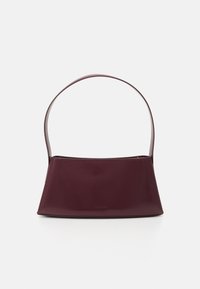 REFINED SCULPT BAG SHINY - Sac à main - oxblood
