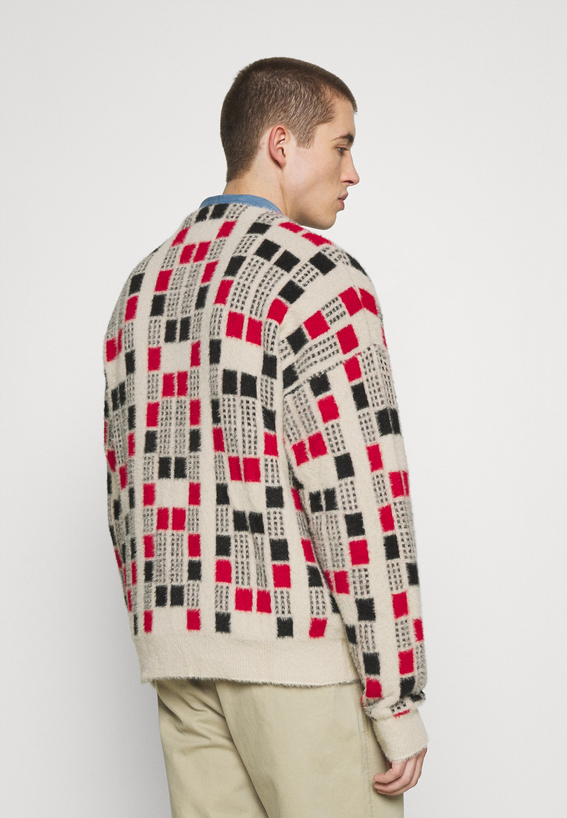 Levi's® FELIX BOXY - Cardigan - checker 
