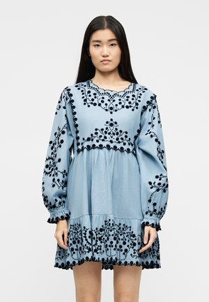 FRANCES MINI DRESS - Robe de jour - blue