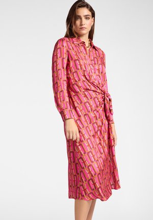 Blusenkleid - fucsia