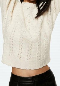 Mango Strickpullover - off-white