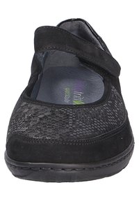 Waldläufer Ballerine con cinturino - schwarz