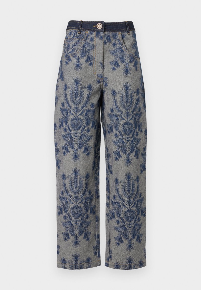 Antik batik Straight leg jeans grijs Antik batik Straight leg jeans grijs