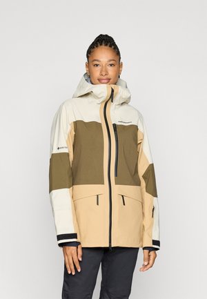 GRAVITY GORE-TEX JACKET - Skijaška jakna - sierra sand/meadow moss