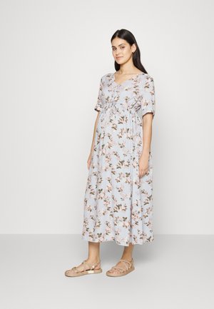 PMNYA MIDI DRESS - Vestido de malha - kentucky bluebig flower