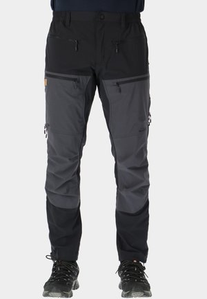 LOFOTEN - Outdoor trousers - black charcoal