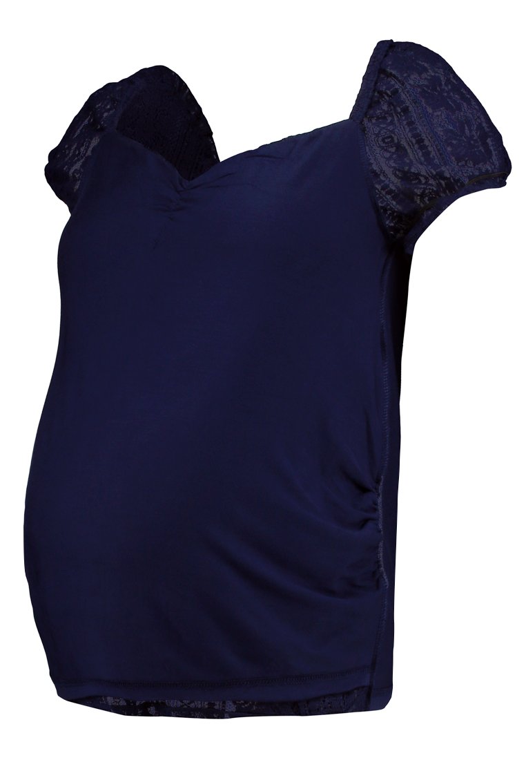 Dorothy Perkins Maternity T-shirt print donkerblauw