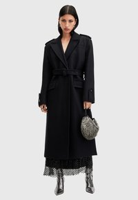 AllSaints AUGUSTA COAT - Klasisks mētelis - black