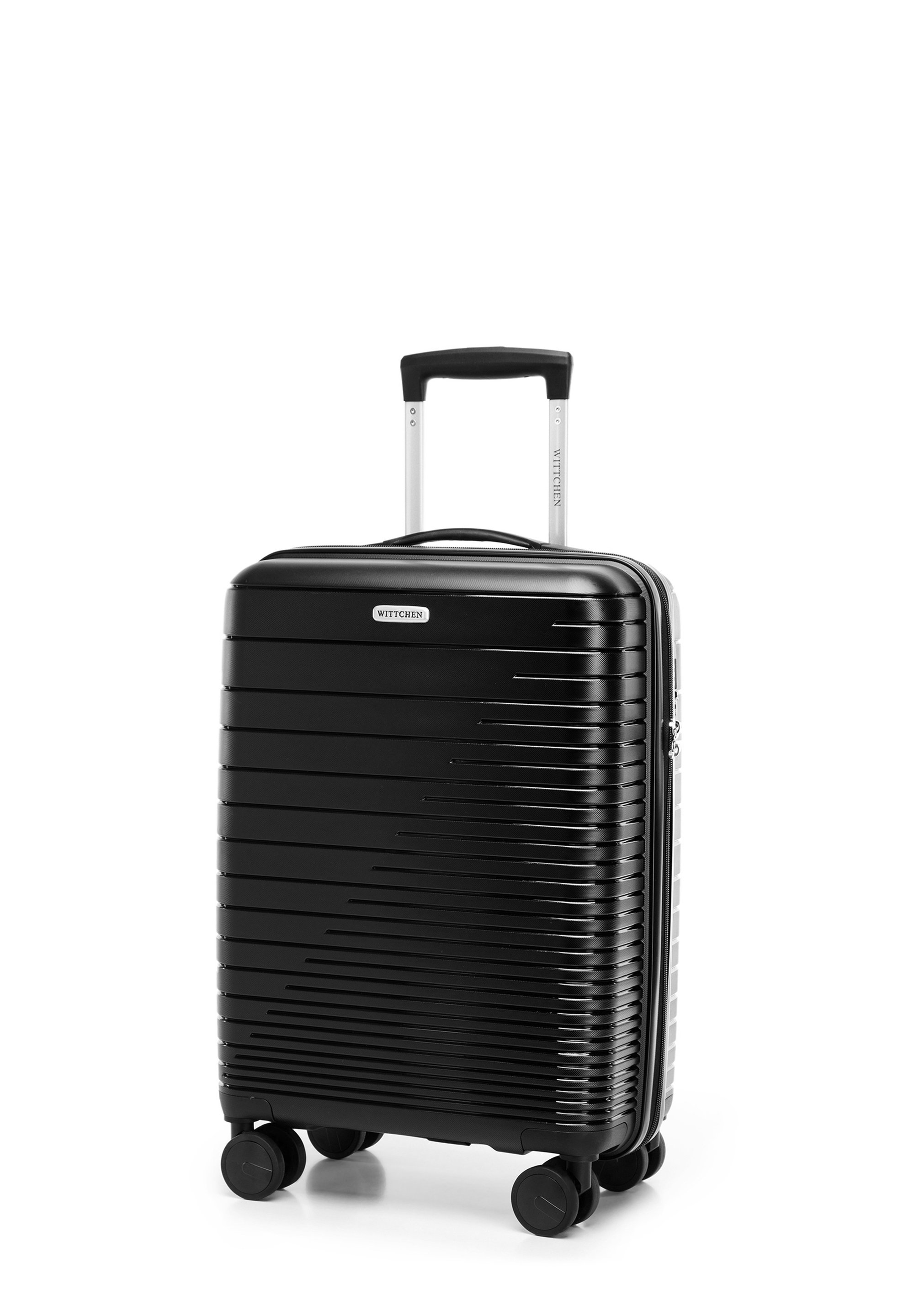 WITTCHEN SMALL SUITCASE FROM POLYPROPYLENE Trolley black/nero