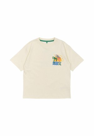 T-shirts print - white swan