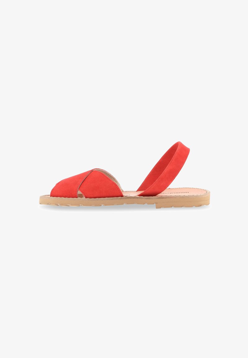 Minorquines AVARCA CALA - Sandaler - red