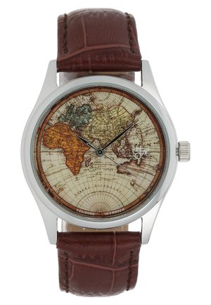 VINTAGE WORLD - Klocka - dark brown