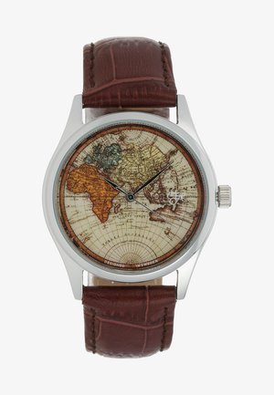 VINTAGE WORLD - Klocka - dark brown