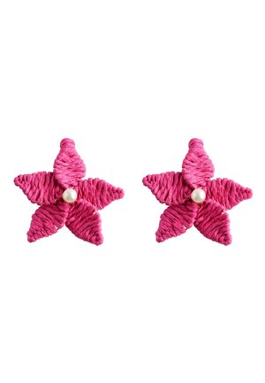 Next, STATEMENT FLOWER STUD - Ohrringe - pink