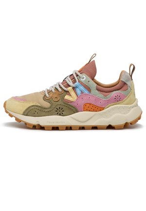 Flower Mountain YAMANO 3 - Sneakers basse - cream taupe militare
