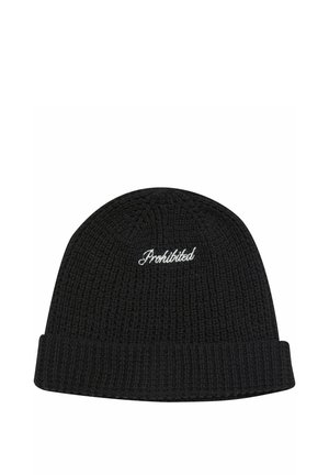 WAFFLE - Beanie - black