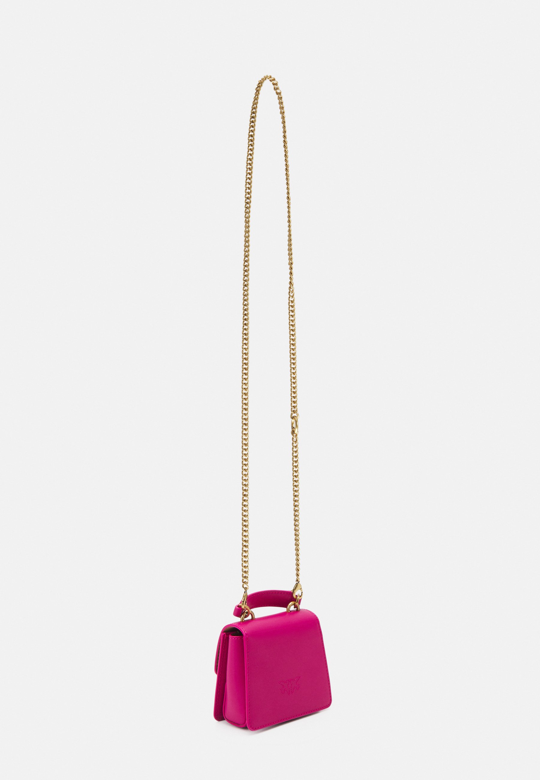 Pinko LOVE ONE TOP HANDLE MICRO LIGHT - Handbag - pink - Zalando