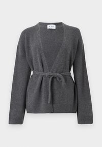 CARDIGAN BINDING - Vesta na kopčanje - graphite grey