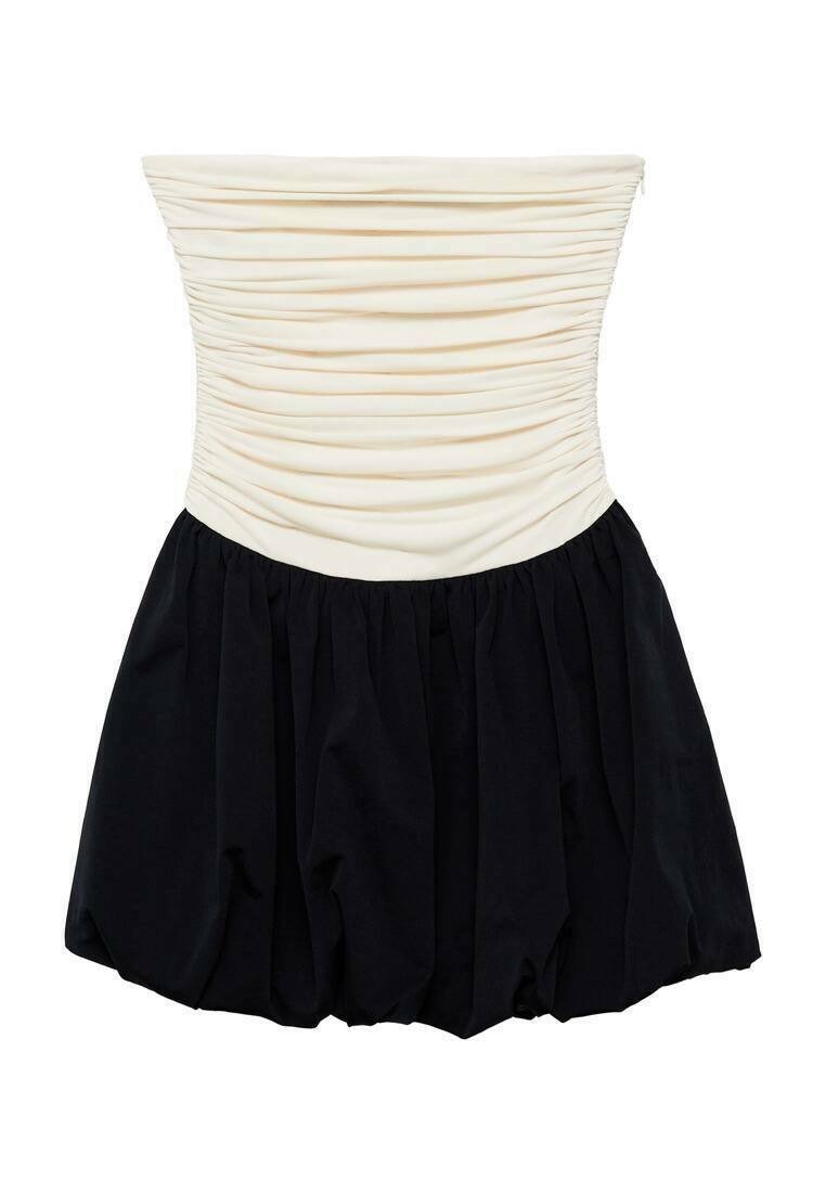 Mango SHELL - Vestido ligero - off-white/crema - Zalando.es