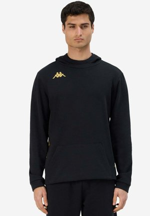 Felpa con cappuccio - black