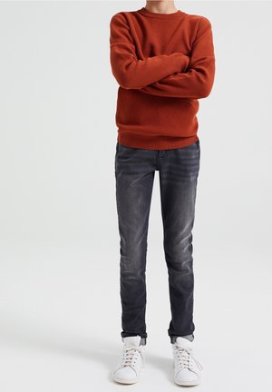 WE Fashion Vaqueros slim fit - dark grey