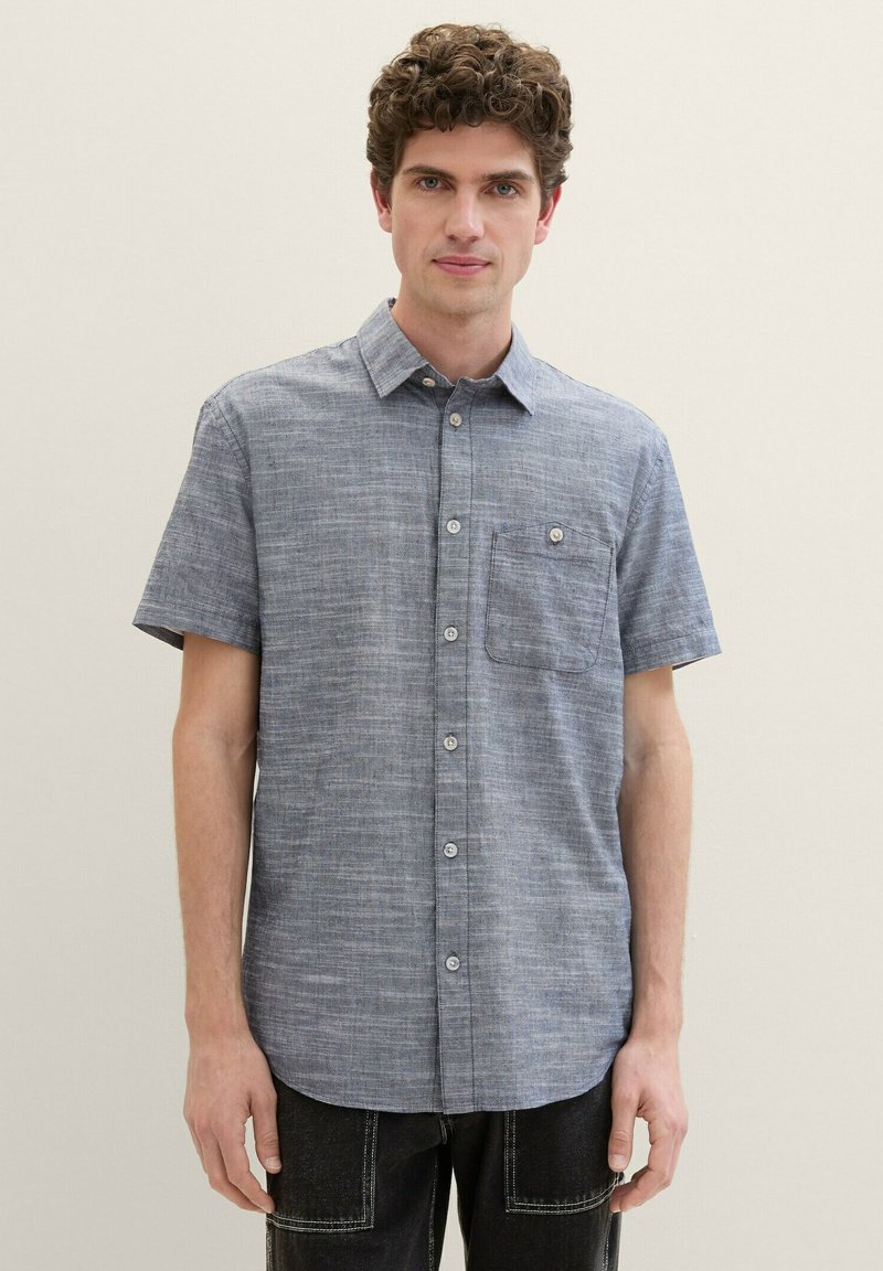 TOM TAILOR DENIM - Camisa - navy chambray, Ampliar