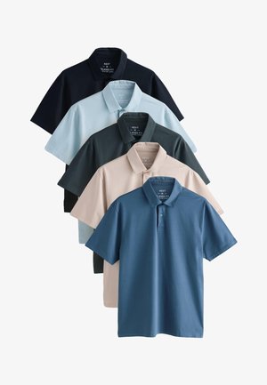 Next, 5 PACK - Polo - grey navy neutral