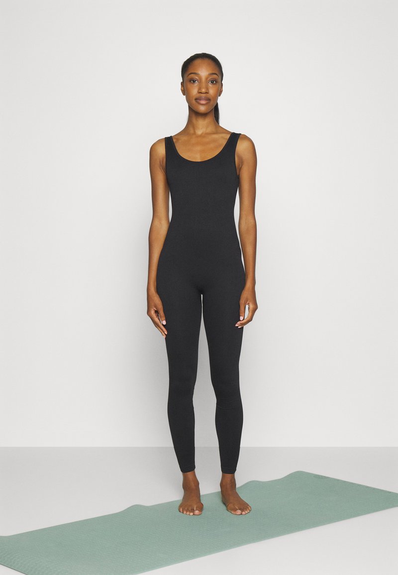 ONLY Play ONPALVAR SEAM ONEPIECE - Gym suit - black - Zalando.co.uk