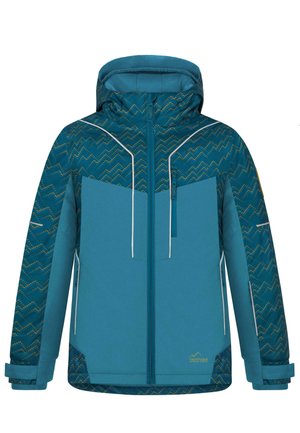 Winterwasserdichte Winter Thermojacke mit abnehmbarer Kapuze - Ski jacket - blau