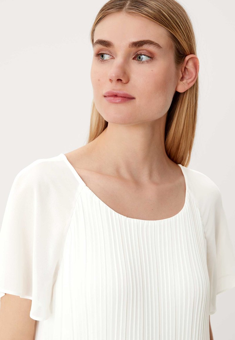 Damen Hemdblusen | s.Oliver BLACK LABEL Bluse cream/offwhite - XM52847 Damen Hemdblusen | s.Oliver BLACK LABEL Bluse cream/offwhite - XM52847