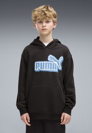 Puma, ESSENTIALS LOGO LAB RELAXED HOODIE - Hoodie - black