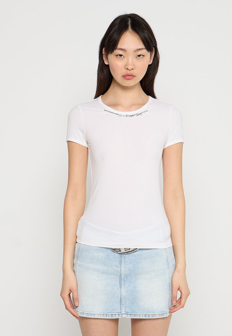 Diesel T-shirt basic wit