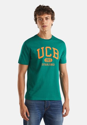 United Colors of Benetton - T-shirt z nadrukiem