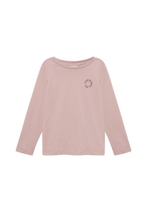 Langarmshirt - zartrosa