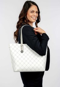 Tamaris ANASTASIA  - Handtasche - white grey