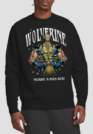 MARVEL WOLVERINE MERRY XMAS BUB! - Sweatshirt - black