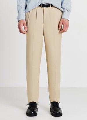 Calliope CON PINCES - Stoffhose - beige