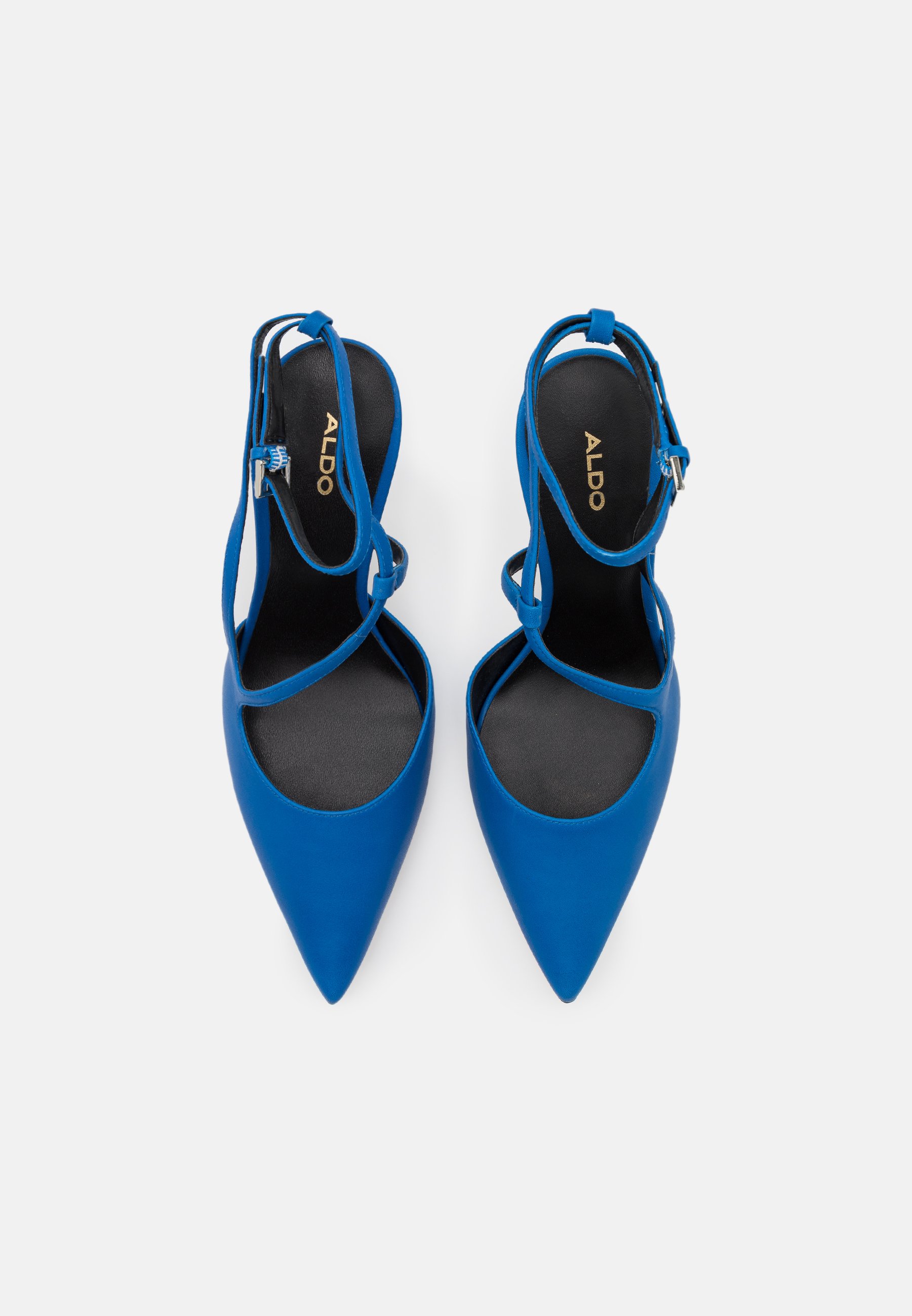 aldo blue heels