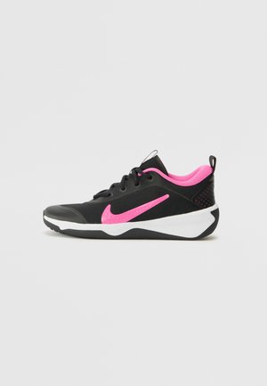OMNI COURT UNISEX - Scarpe da allenamento - black/fuchsia/white