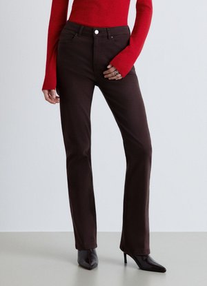 Calliope, JEAN TINTA UNITA - Jeans bootcut - cioccolato scuro