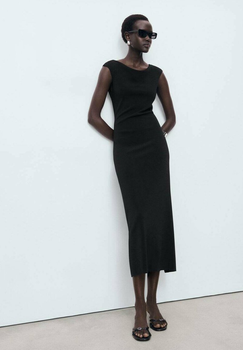 Mango - OPEN BACK - Rochie tip creion - black, Extindeți
