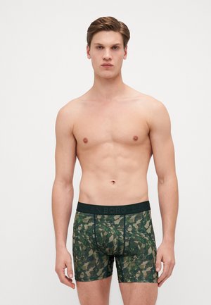 Björn Borg SPORTS 2 PACK - Boxer alsónadrág - green/dark green