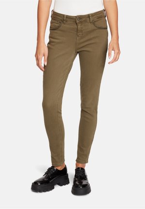 MODERN - Jeans Skinny Fit - olive night