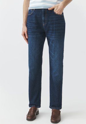 TILLY - Straight leg jeans - dark blue denim