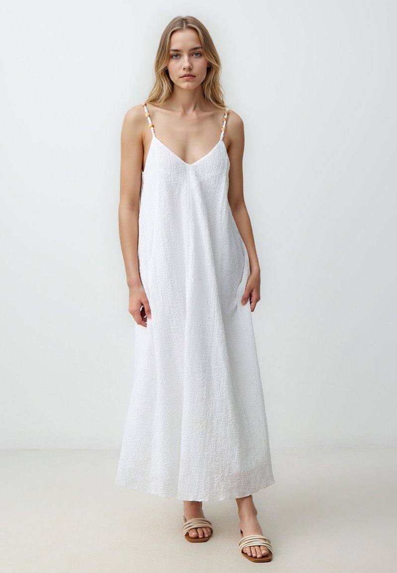 Jimmy Key Robe longue - ecru