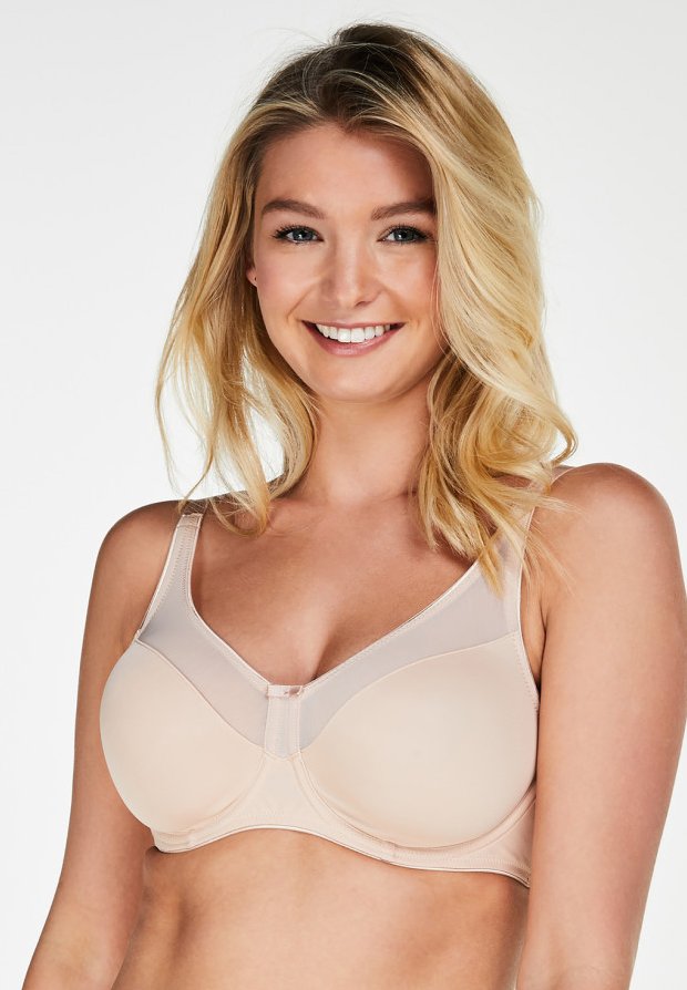 Hunkemöller - NINA NON-PADDED MINIMIZER - Bøyle-BH - tan, Forstørre