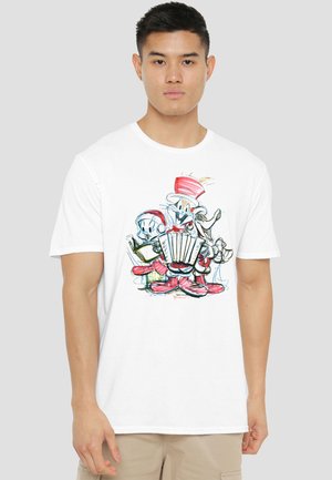 Cotton Soul, LOONEY TUNES HOLIDAY SKETCH - Print T-shirt - white