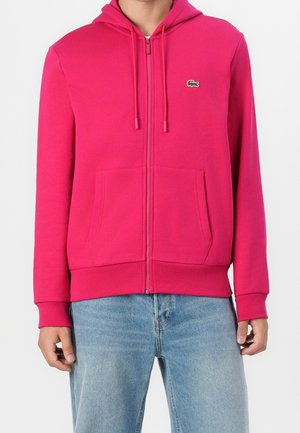 Lacoste, Sweat zippé - red