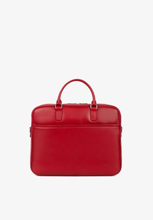 Fagola, PORTE-DOCUMENTS A4 CUIR - Mallette - rouge